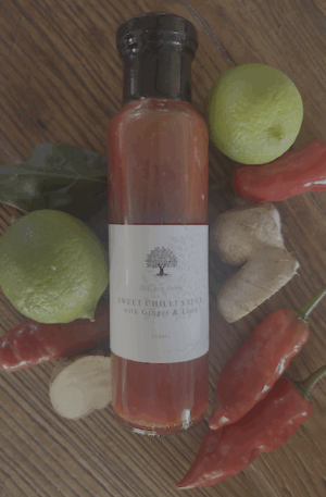 Sweet Chilli Sauce with Ginger & Lime